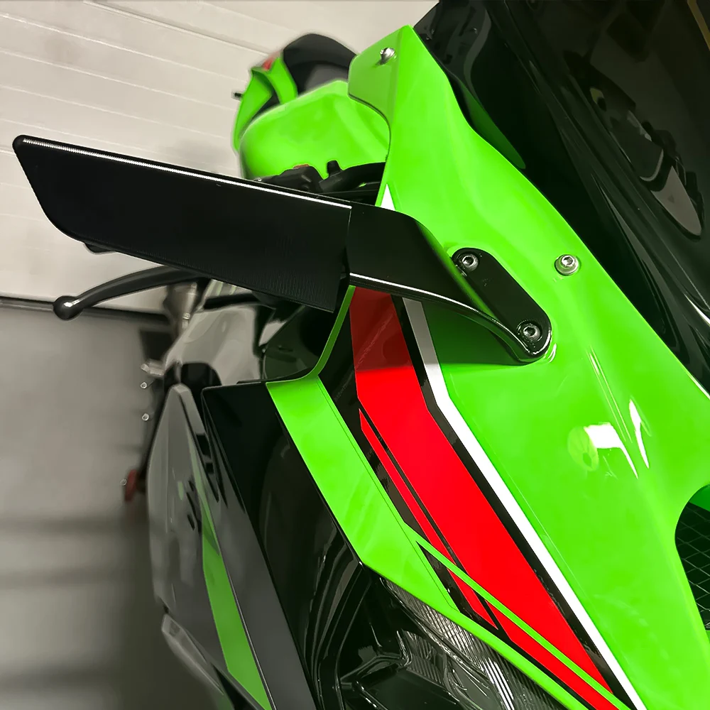 

ZX6R Motorcycle Mirror Modified Wind Wing Adjustable Rotating Rearview Mirror For KAWASAKI ZX25R/ZX4R.RR/ZX10R NINJA400.500.650R