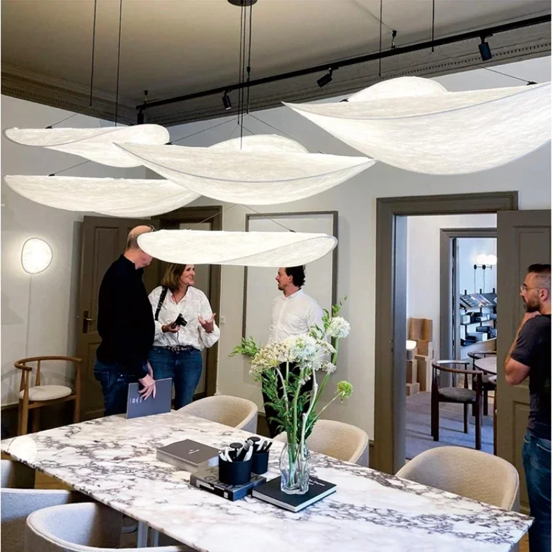 

Nordic Wabi Sabi Pendant Lamp Minimalism LED Chandelier Light for Living Dinning Room Aisle Creative Lighting Home Decor Lights