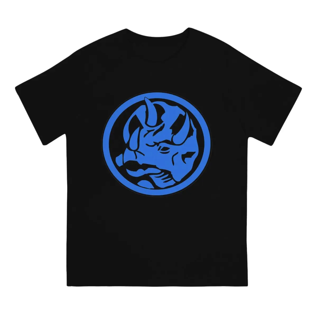 Men Triceratops Dinozord Coin Cap T-Shirt Fashion Style  Hipster Ofertas O Neck Graphic Tshirt