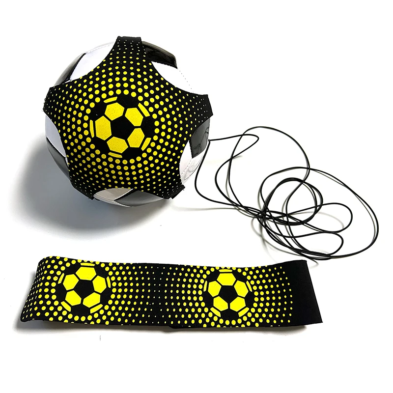 

Soccer Ball Juggle Bags Children Auxiliary Circling Training Belt Kids Soccer Kick Trainer Kick Solo Soccer Trainer Equipment
