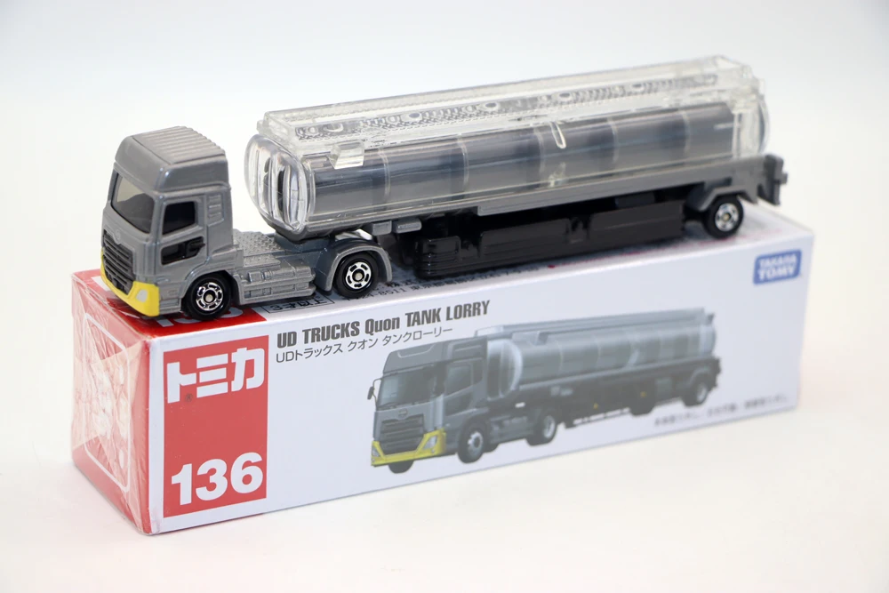 

Новый грузовик Tomica 136, Quon Tanker, литой под давлением игрушечный автомобиль из сплава для коллекции, подарок