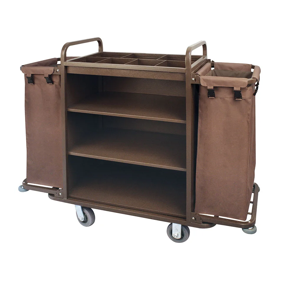 Catering Cucina Ristorante Camera d'albergo Carrello di servizio per la pulizia Carrello per le pulizie dell'hotel Carrello per le cameriere Carrello per la pulizia Carrello per i giocatori