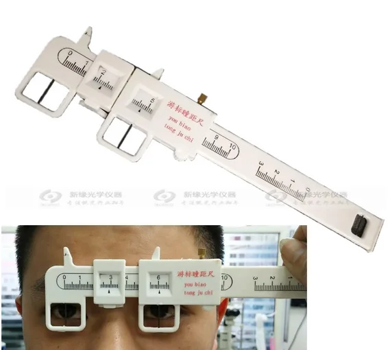 1PC Pupil Distance PD Ruler Vernier Caliper Glasses Optometry Equipment