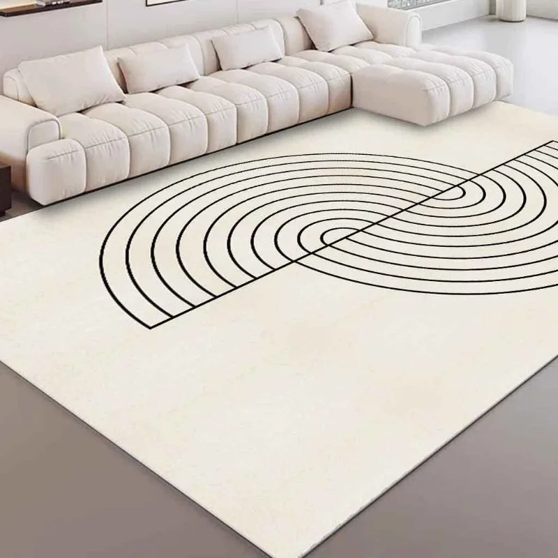 Artistic Lines Carpet PVC Leather Kitchen Foot Mats Anti-slip Durable Floor Mat Oil-resistant Washable Easy Clean Rug Ковер 러그