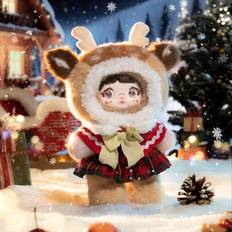 جديد Nommmi السحرية عشية عيد الميلاد سلسلة صندوق أعمى Kawaii الفينيل أفخم دمية حقيبة قلادة ديكور نموذج العصرية لعبة الفتيات الاطفال هدية