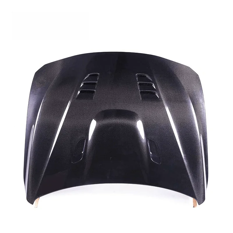 أغطية محرك من ألياف الكربون لـ 3 Series F30 F35 2013 2014 2015 2016 2017 2018 ضبط على شكل حرف V طقم هيكل السيارة الأمامي
