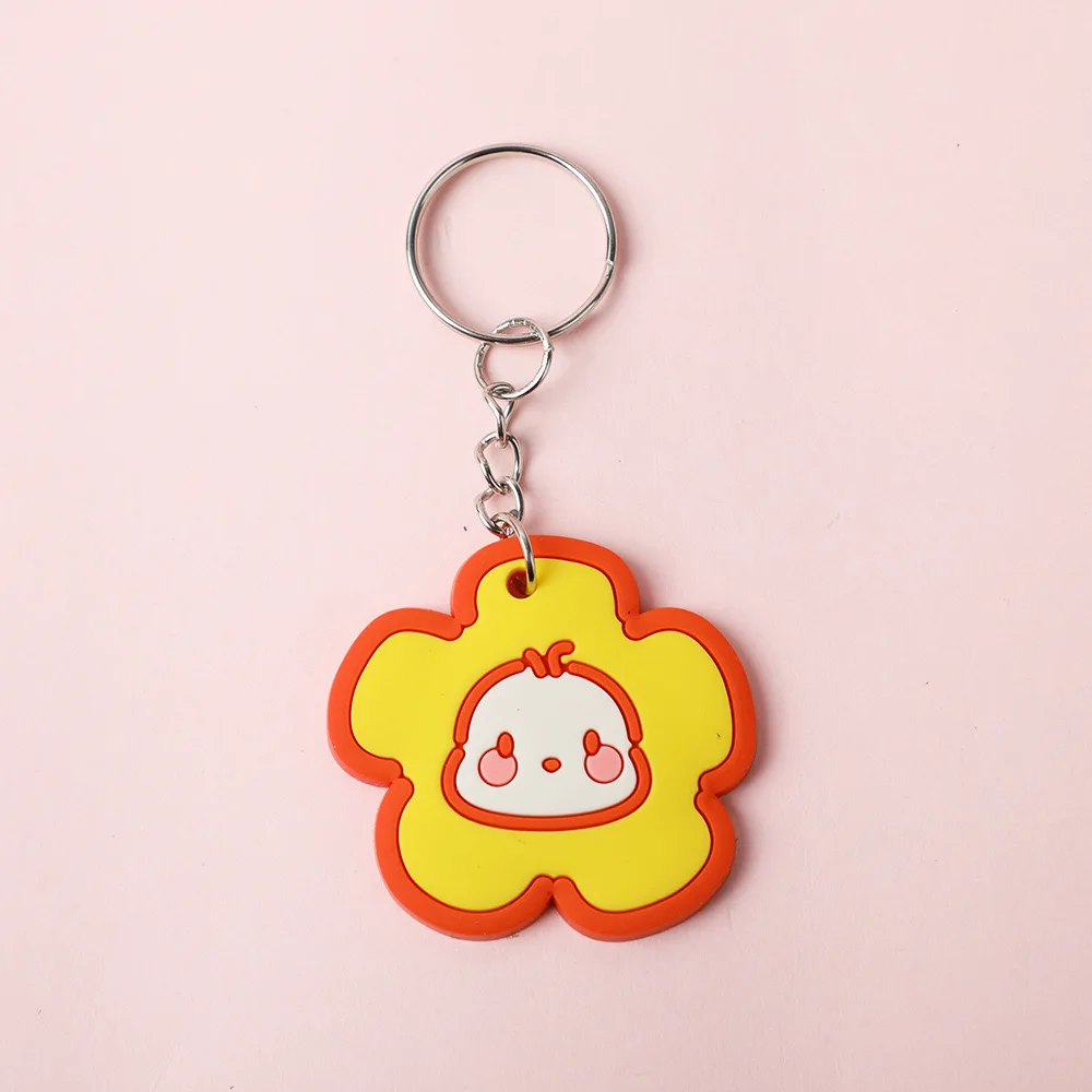 100PCS/BAG Custom PVC Keychains – Creative Key Rings & Small Gifts. Free Artwork Design.