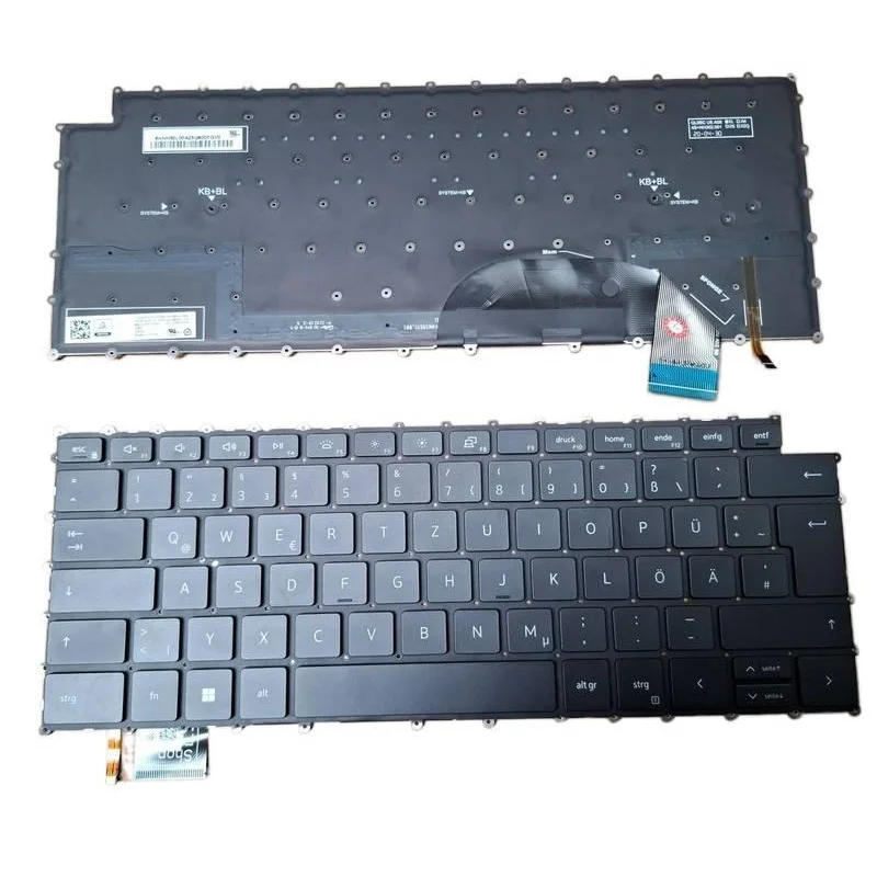 original Keyboard FOR DELL Precision 5550 5560 5750 5760 Keyboard Backlight
