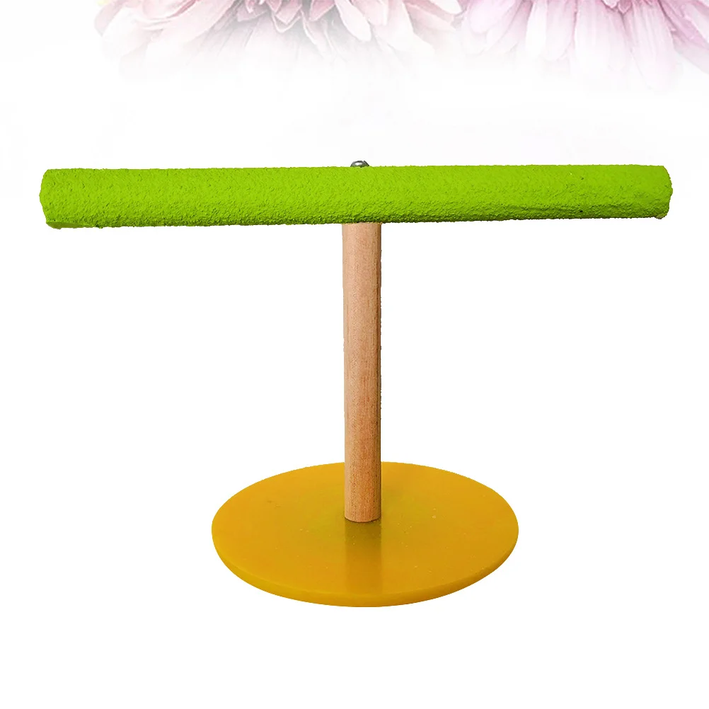 

1pcs Bird Training Large Size Bird Climbing Stand Parrot Activity For Small Birds Pet Exercise Rack Parrot Stand Bowl