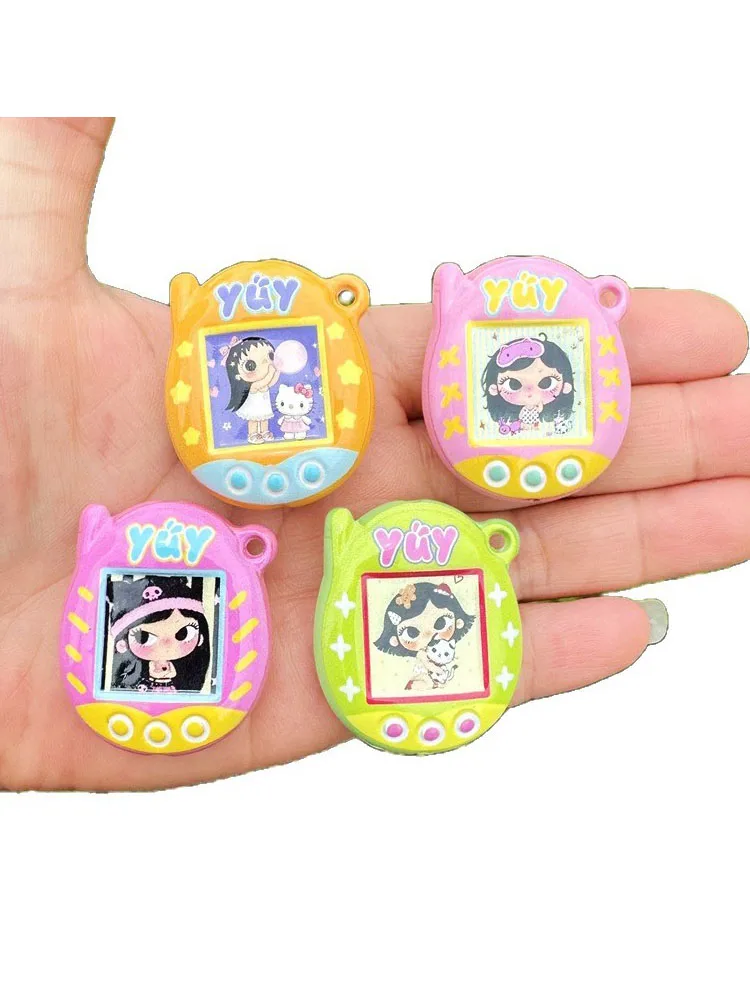 10pcs Yuy through-hole beaded 36mm DIY mobile phone chain keychain beaded pen accessory material - view 6