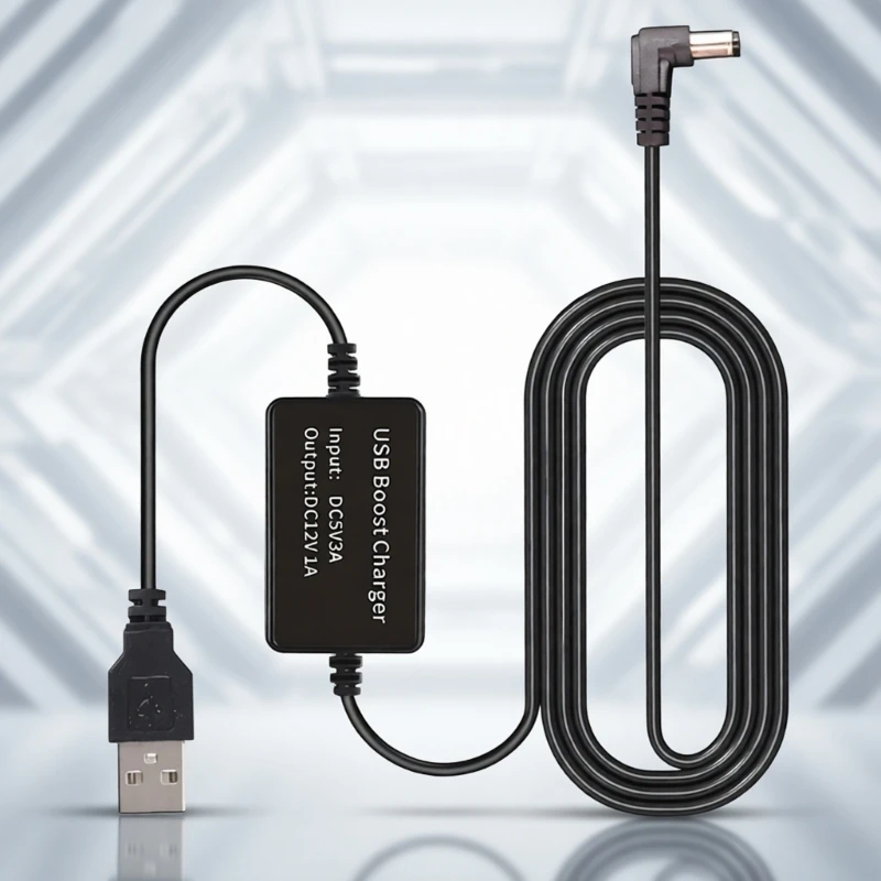 31BA Intelligent Voltages Boosting Cable 150CM Long For Mobile Car Charging Needs