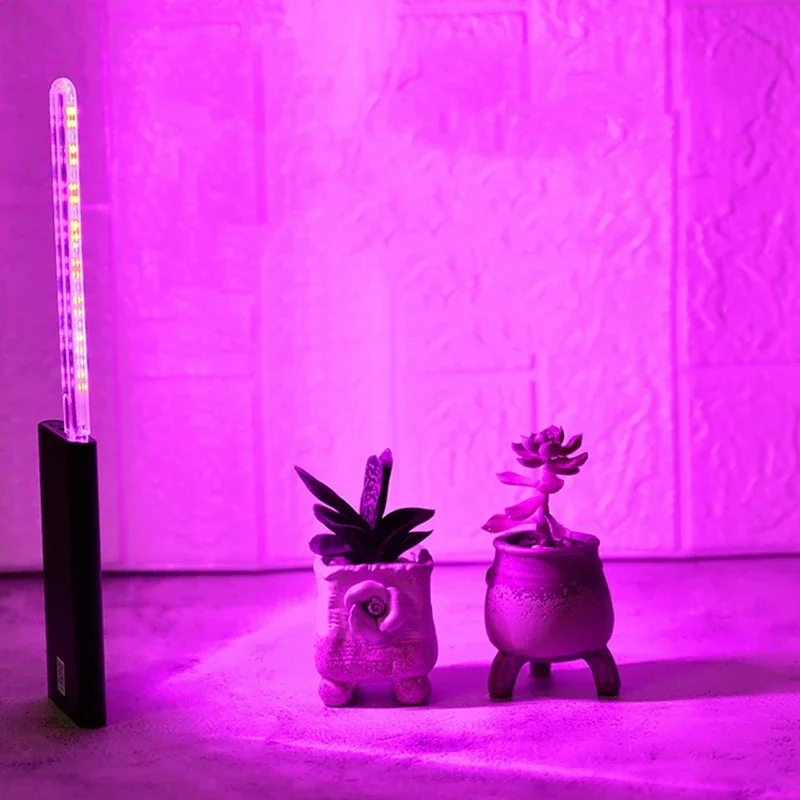 Luz de crescimento de planta de espectro completo, USB, Casa, Verde, Flor, Mudas, Vermelho, Azul, Lâmpada de enchimento de carne múltipla, Novo