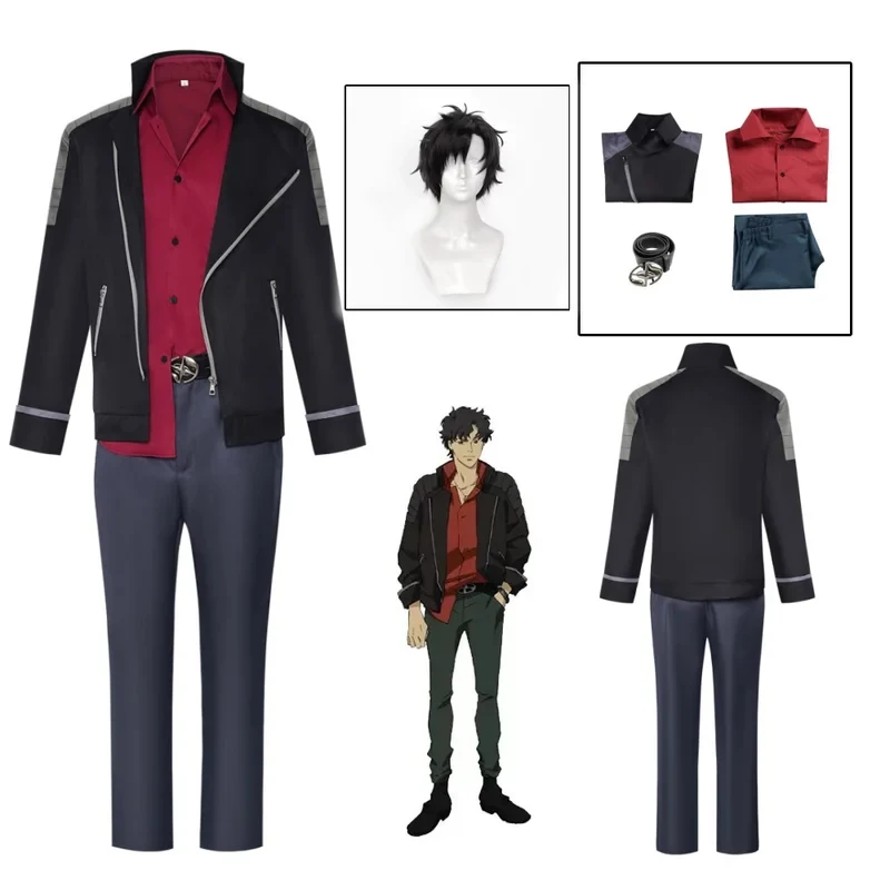 anime-lazarus-axel-cosplay-costume-halloween-wig-uniform-black-jacket-pants-shirt-belt-short-hair-carnival-party-for-womx3-b'2