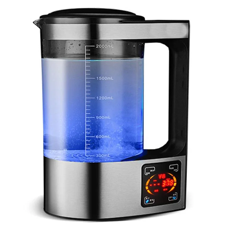 

2L Electric Hydrogen Rich Kettle Water Ionizer Machine Water Filter Drink Hydrogen Water Generator For Home 100V-240V