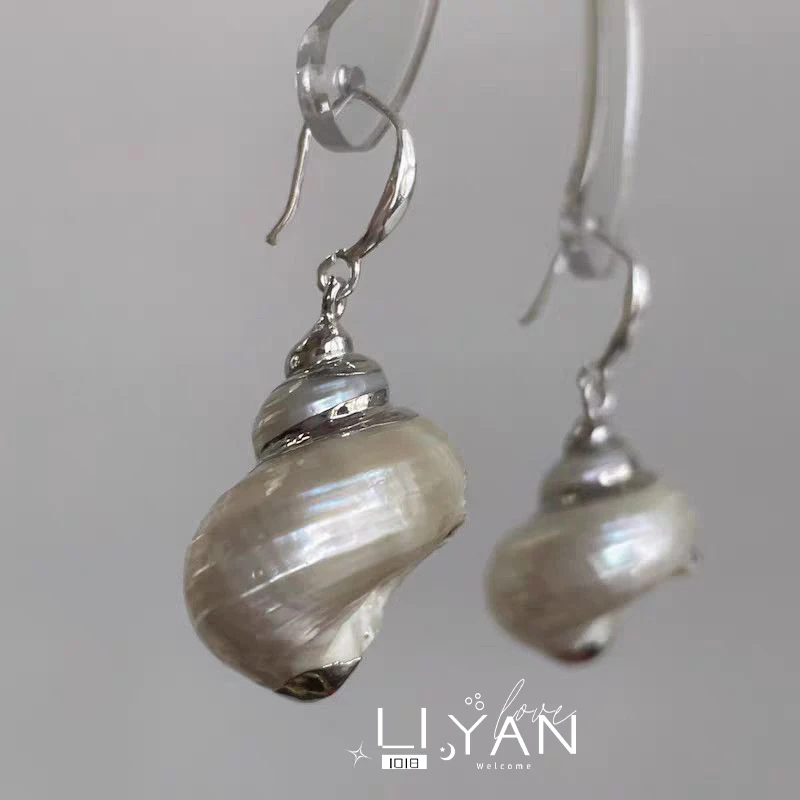 

2025 New Conch Earrings, Retro Style Women's Jewelry, Party Gift