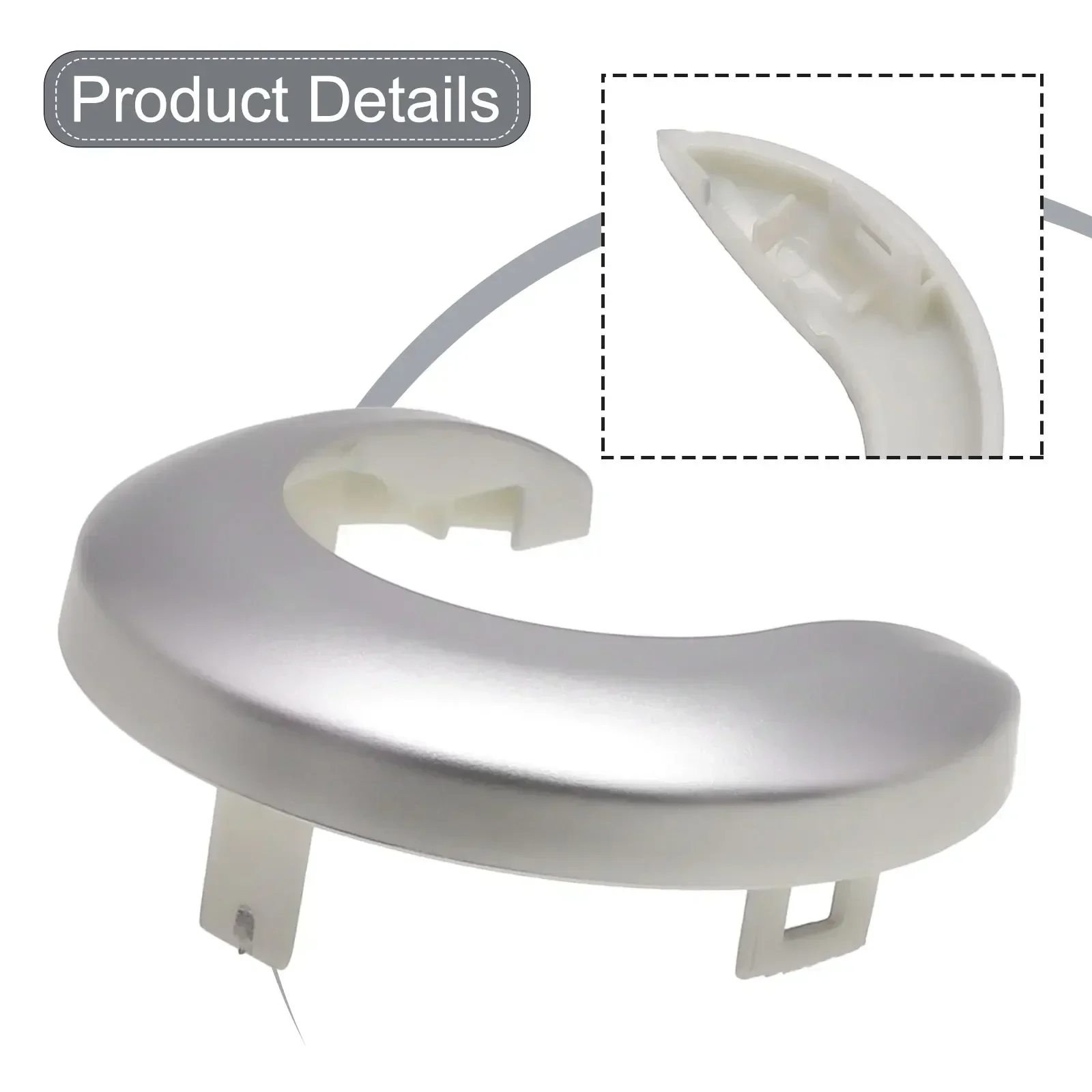 Car Interior  Door Handle Cover For Nissan For Versa For Tiida 80682-EL000 Car Inner Handle Trim Cover Car Asseccories