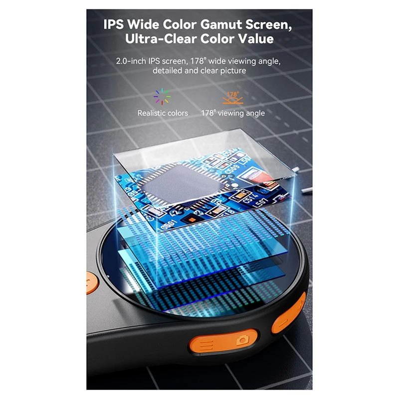 أفضل مجهر رقمي 1080P 500X مجهر عملة فيديو مع عدسة مكبرة مع 8 مصابيح LED لإصلاح الإلكترونيات