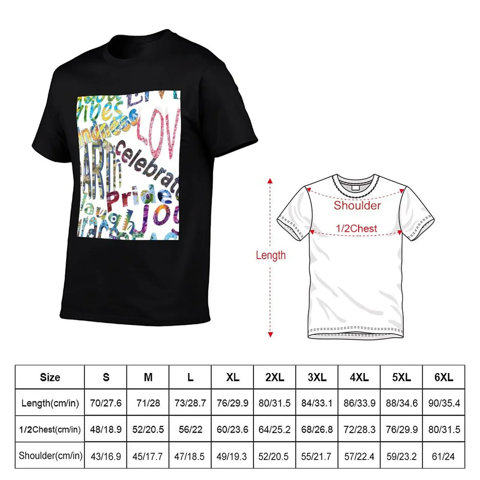 Positive prose: words to make you smile T-Shirt custom t shirt boys animal print customizeds clothes for men