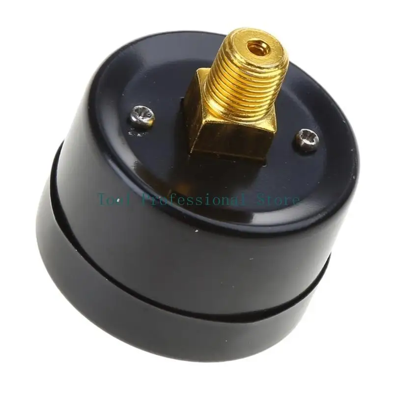 57QF Horizontal Mount Pressure Gauge Water Air Pressure Gauge 0-180PSI 0-12Bar 4.2cm