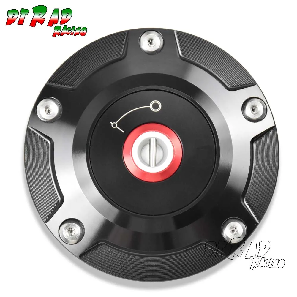 Voor DUCATI PANIGALE 1199/S/R 1299 899 959 Billet Tankdop Sleutel Vergrendeling Systeem Benzine plug Motorcycle Gas oline Airbox Cover