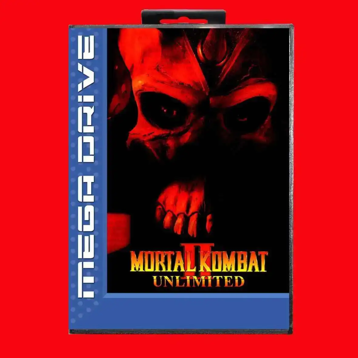 

Mortal Kombat II Unlimited with EUR Box for 16 Bit Sega MD game Cartridge Megadrive Genesis system