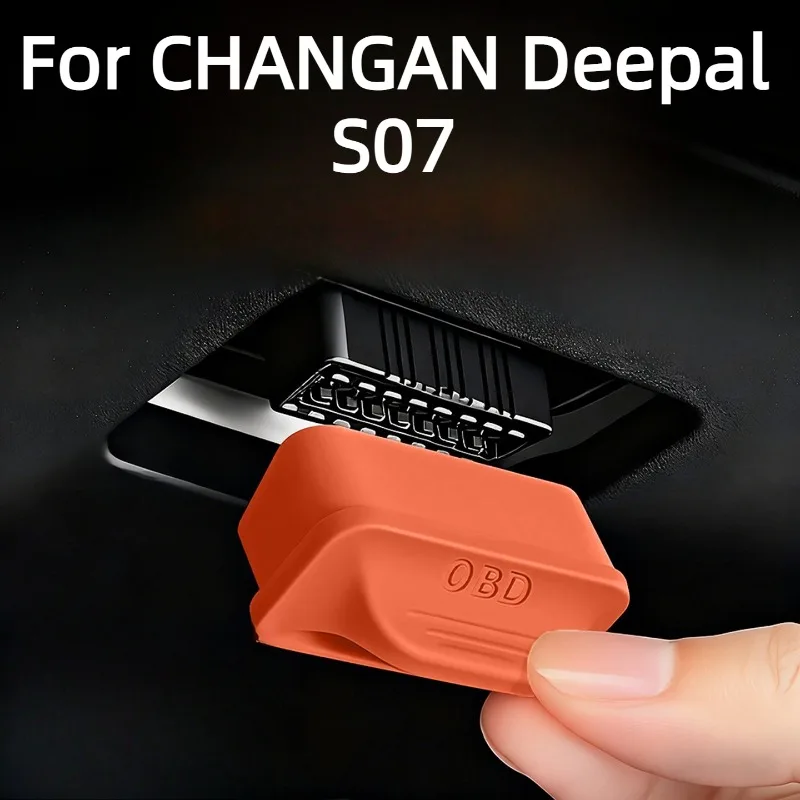 

OBD Protective Cover For CHANGAN Deepal S07 Accessories 2026/2025,Liquid Silicone,Handle Design,Anti-Fingerprint 2023-2024