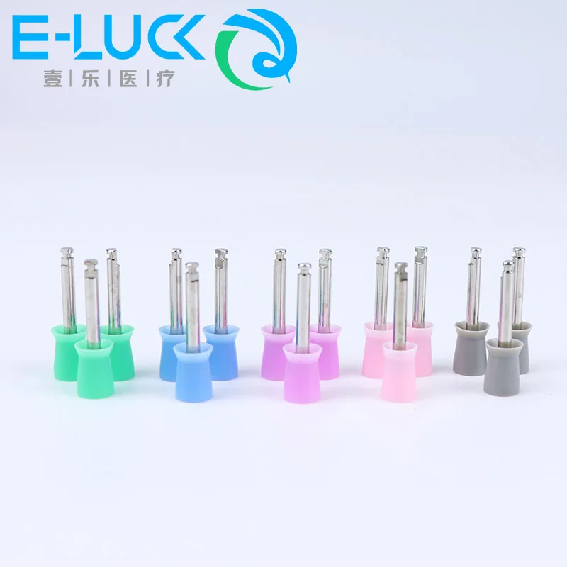 5pcs Polishing Brush Dental Polishing Cup Brush Wheel Dental Lab Materials Soft White Goat Hair/Pony Hair/Bristle Rotary Tools L