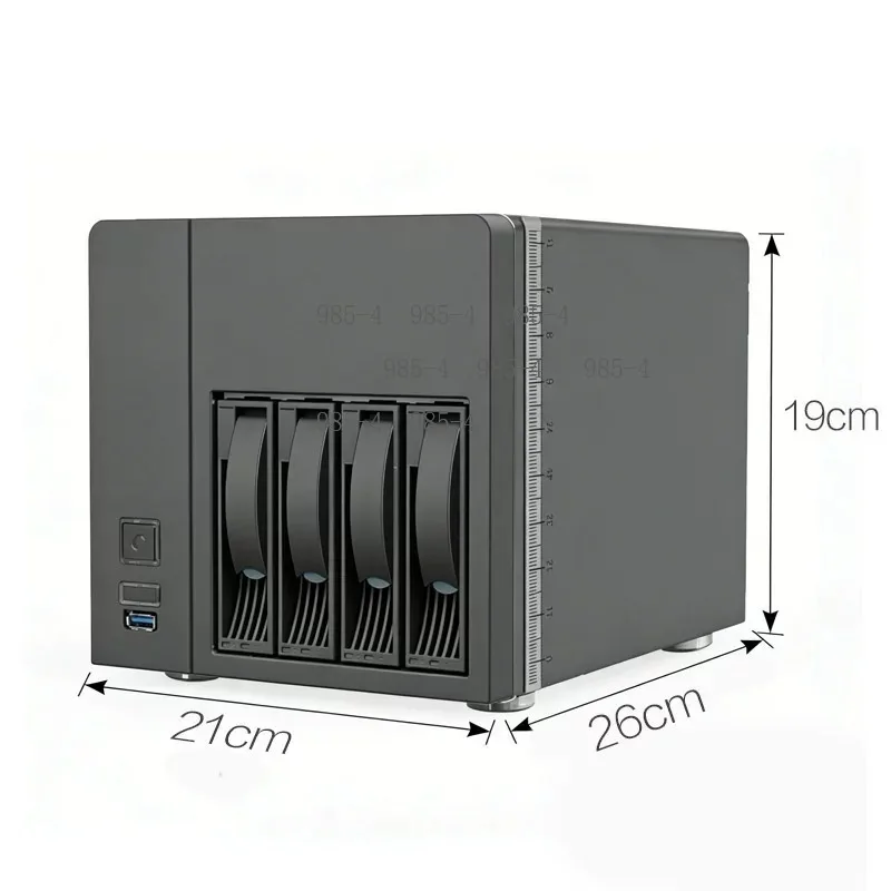 Home Network Storage Chassis, Cloud Storage Device for Daily Online Office Setup view 2