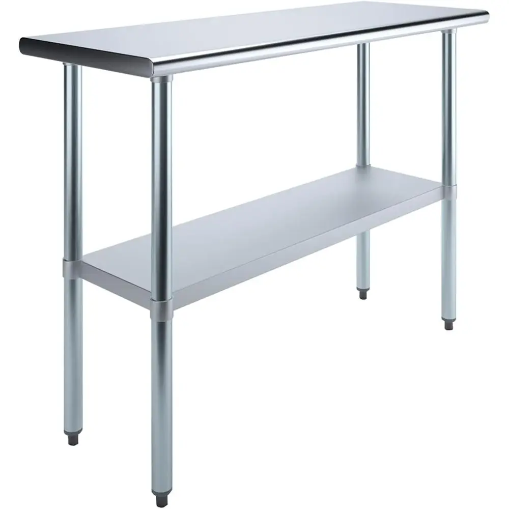 

18 x 48 Stainless Steel Work Table | Kitchen Food Prep Table