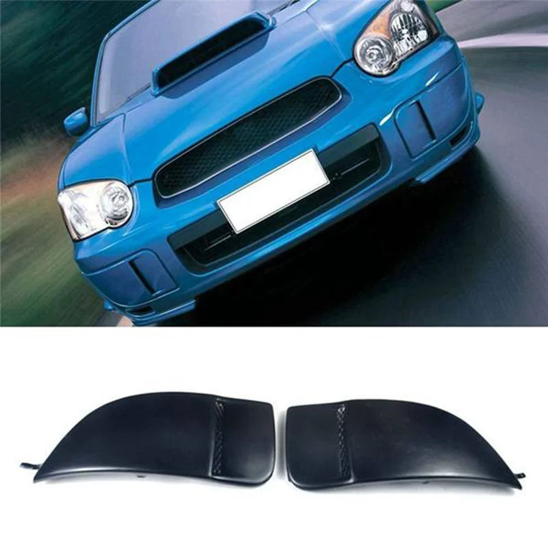

Classic-Resin Black Car Fog Light Bumper Bezel Cover Caps For Subaru Impreza WRX Sti 2004-2005