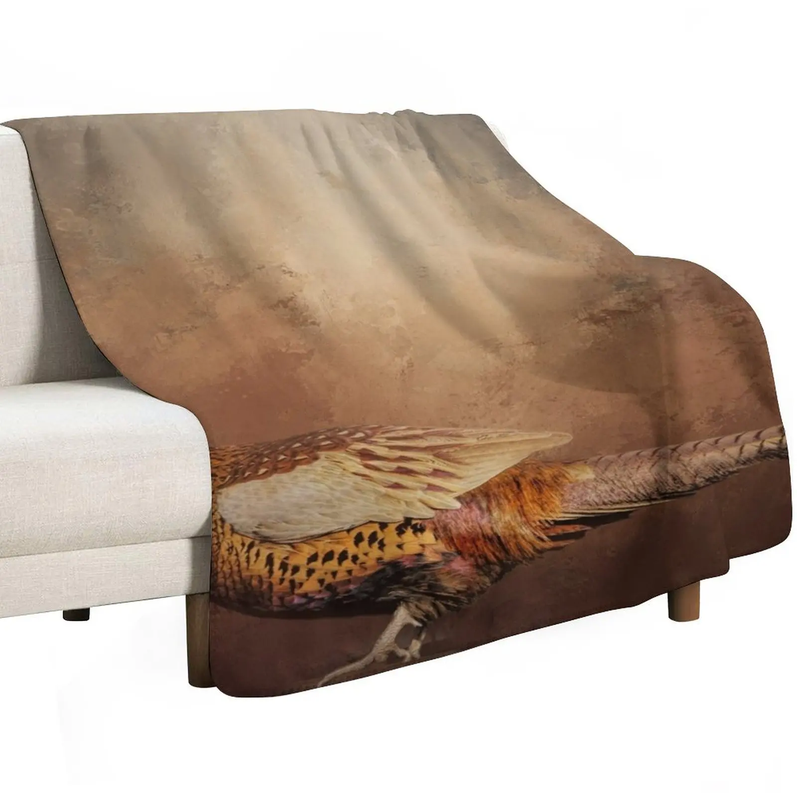 Handsome Common Pheasant Throw Blanket Soft Big christmas decoration Luxury Thicken Luxury St Vintage Blankets