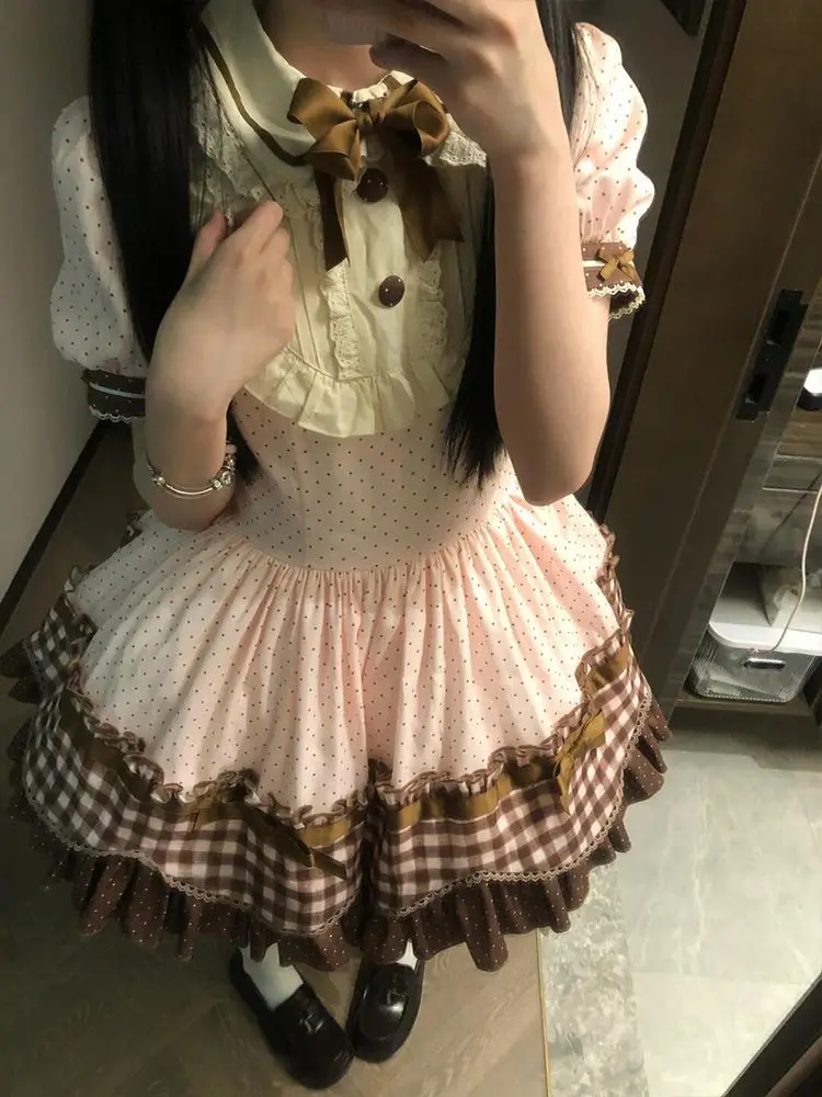

NONSAR A sweet and cute little girl's small Lolita dress