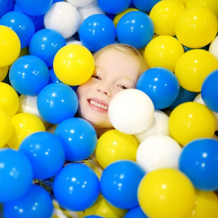 Bola pit bolas 1000 contagens jogar bolas de plástico para bola pit cercadinho bpa-livre à prova de esmagamento rastejando túneis bolas para cães de estimação
