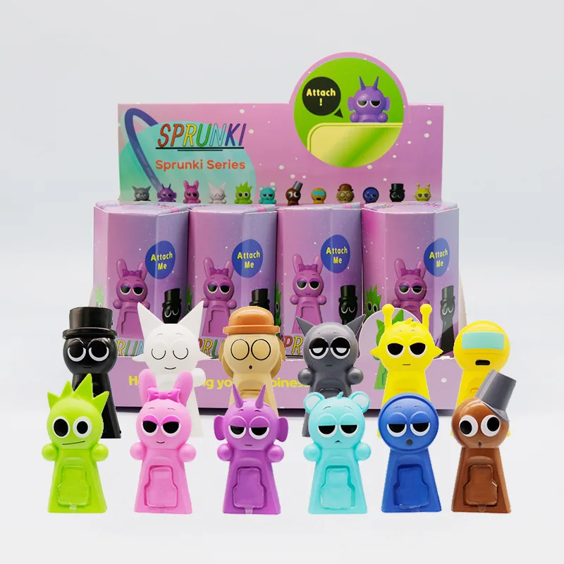 New Sprunki Figures Toys Sprunki Blind box Anime Action Sprunki Game Cartoon Children Birthday Gifts Christmas Gifts Toys