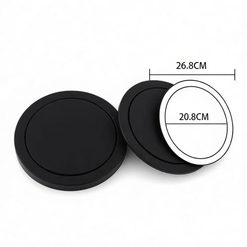 High Quality Stainless Steel kitchen Countertop Trash Lid Swing Door Garbage Bin Cover Flush Mount Waste Disposal
