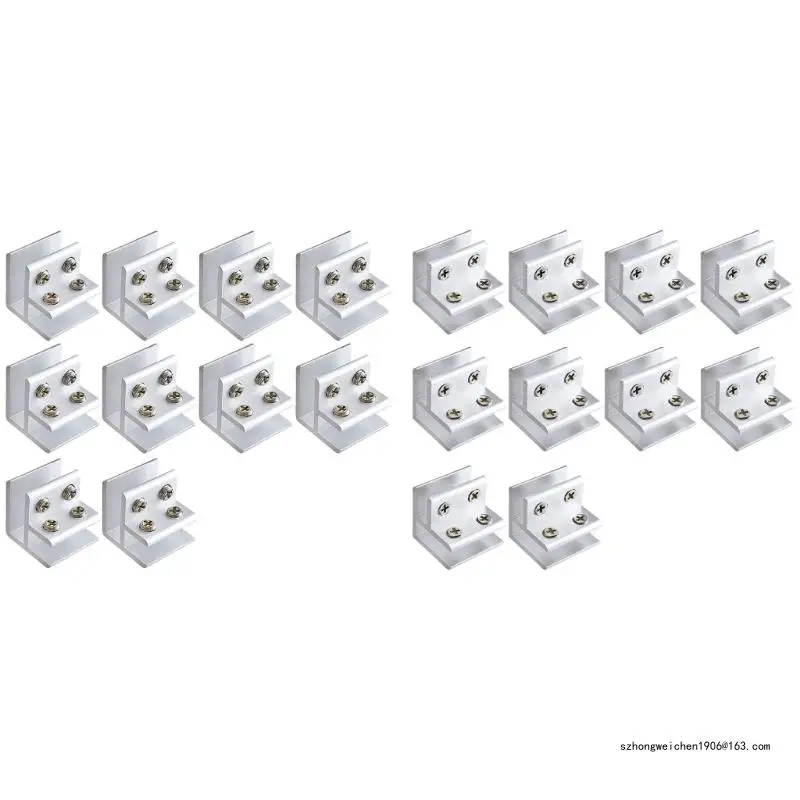 

28GF Aluminum Tile Brackets Tile Connector Clip Glass Clip for Indoor & Outdoor Use