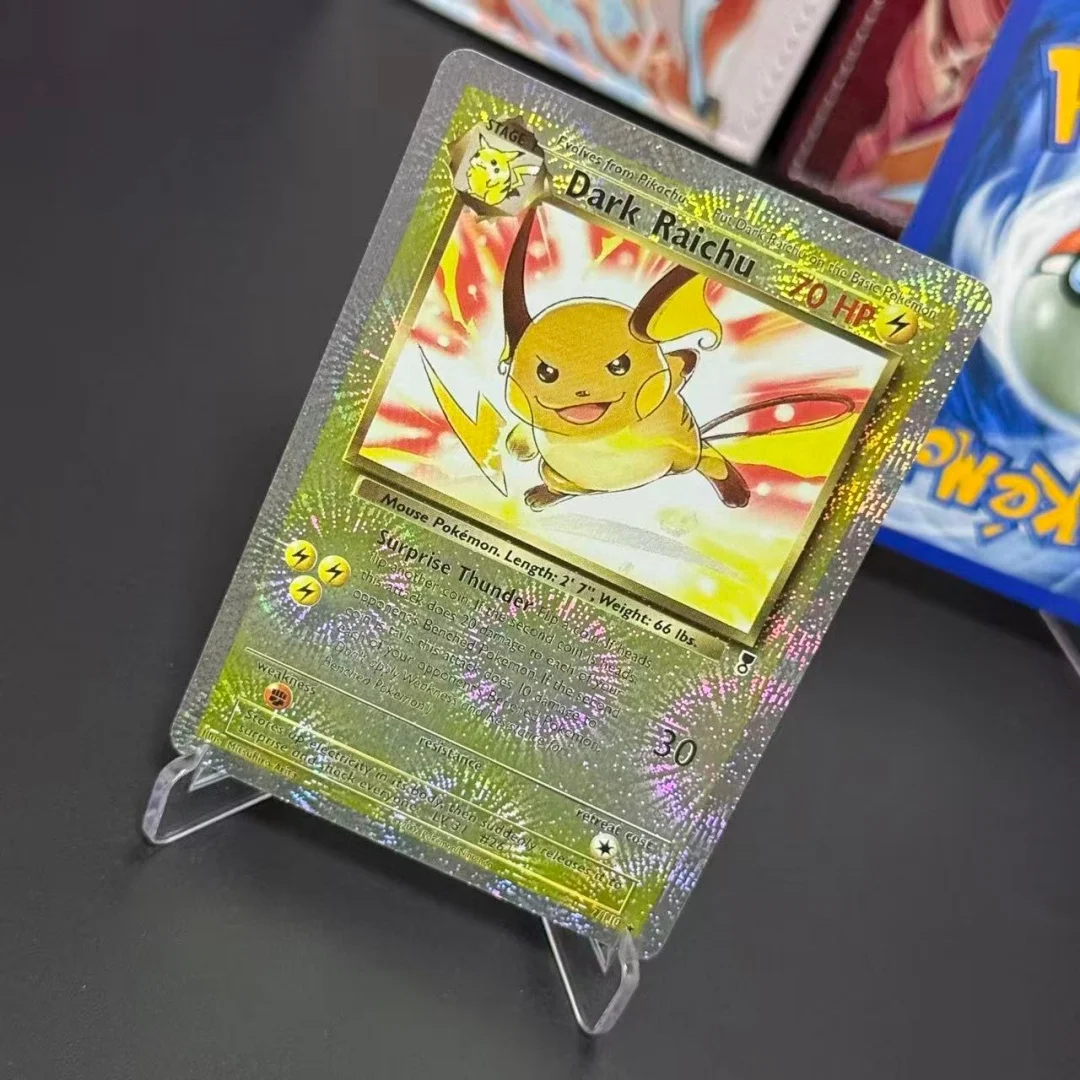 TCG English Dark Raichu Collection Cards #007 2002 Legendary Collection Reverse Holo Foil Cards