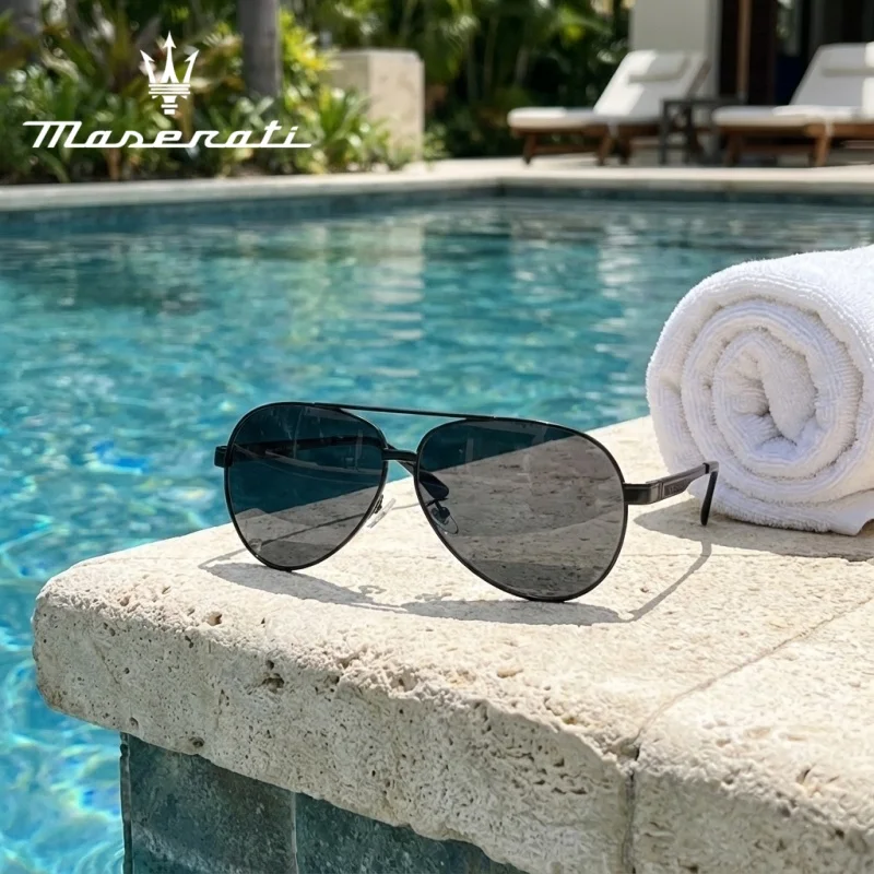 Maserati Sunglasses Detail