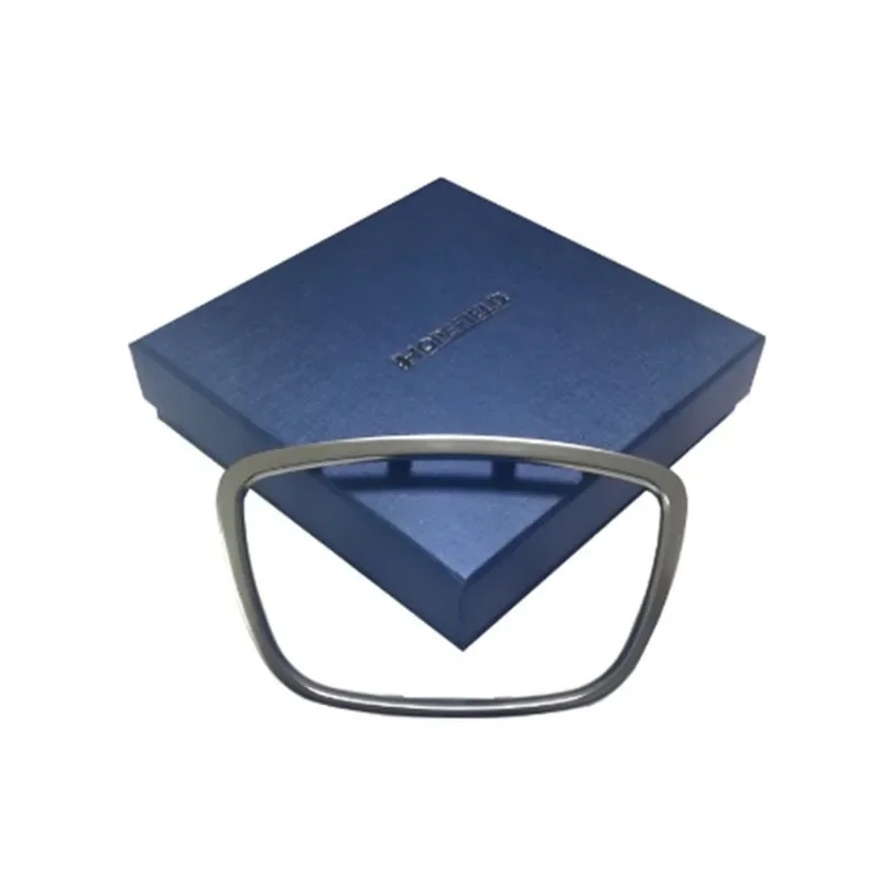 

Аксессуары для руля автомобиля, подходящие для Audi A6 C7 A7 A8 D4, чехол на руль с логотипом, чехол с рожком, яркий стержень