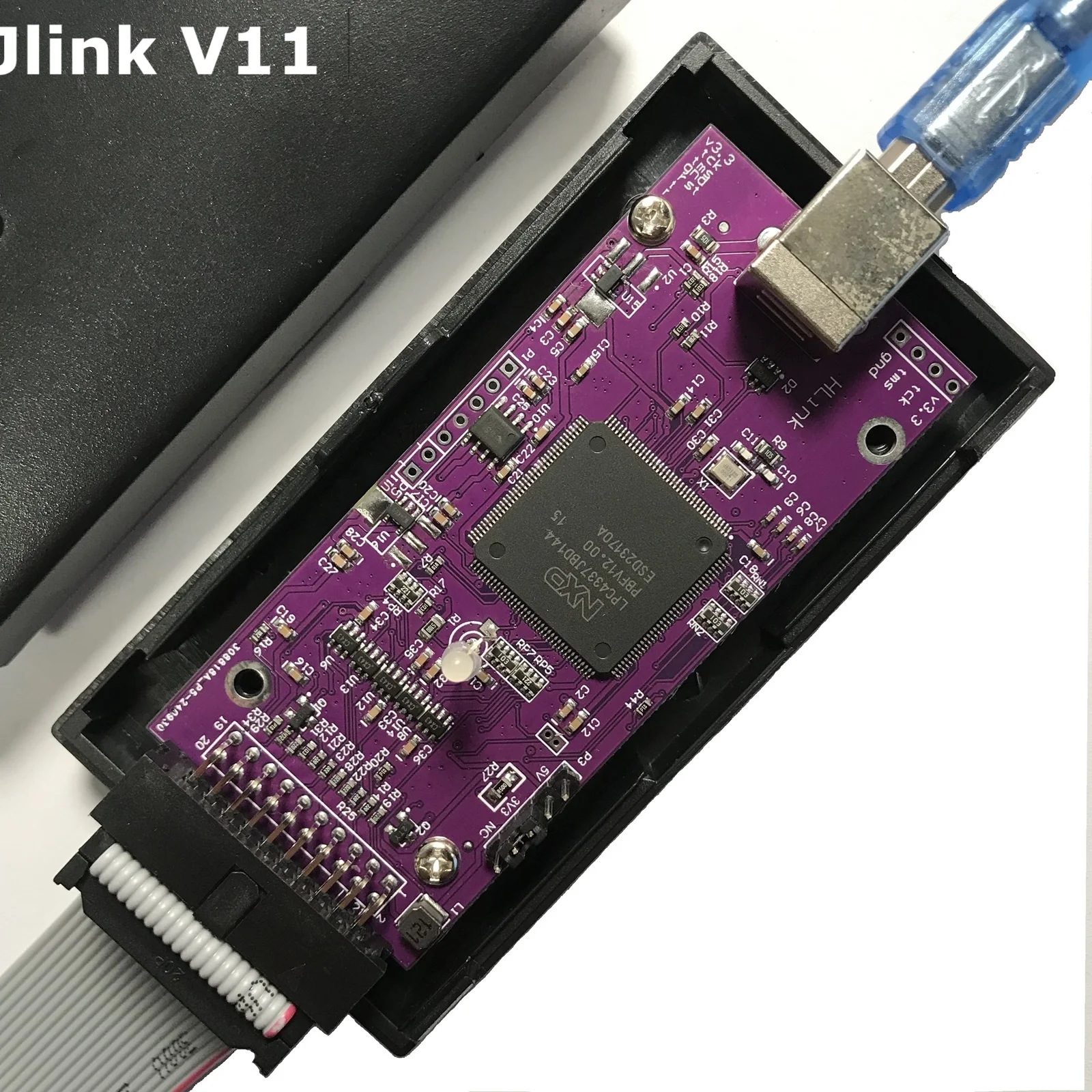 Emulador de brazo JLink V9 USB JTAG, depurador de alta velocidad para j-link V11 Jlink V11, STM32F103C8T6 STM MCU