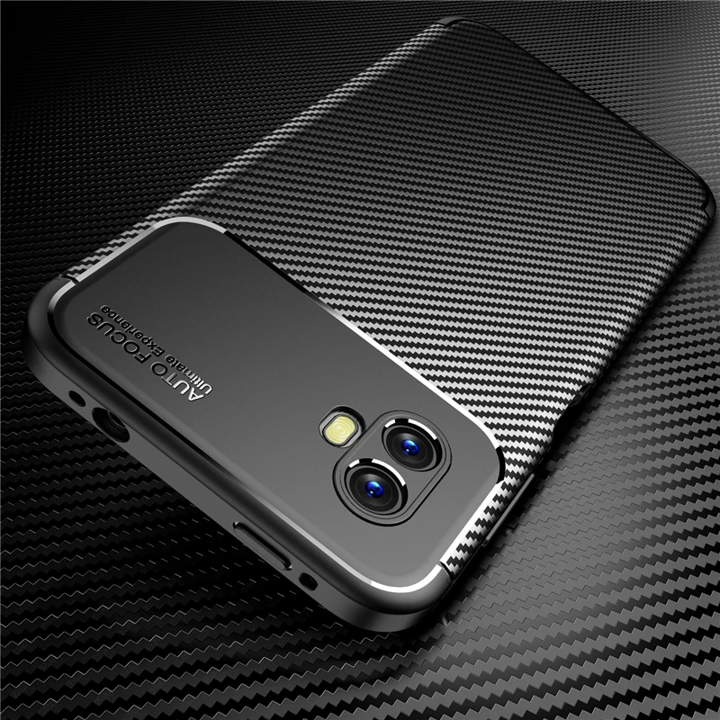 For Samsung Galaxy Xcover 6 Pro Case Samsung XCover 6 Pro Soft Carbon Fiber Cover Samsung X Cover 5 XCover Pro 2 6 XCover6 Pro