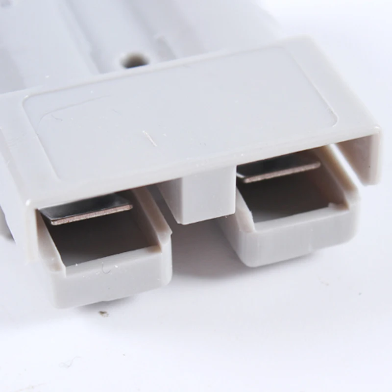 

-A12R 10Pcs For Anderson Plug Connector 50A 600V 6AWG Silver Plated Solid Copper Terminal AC/DC Power Tools
