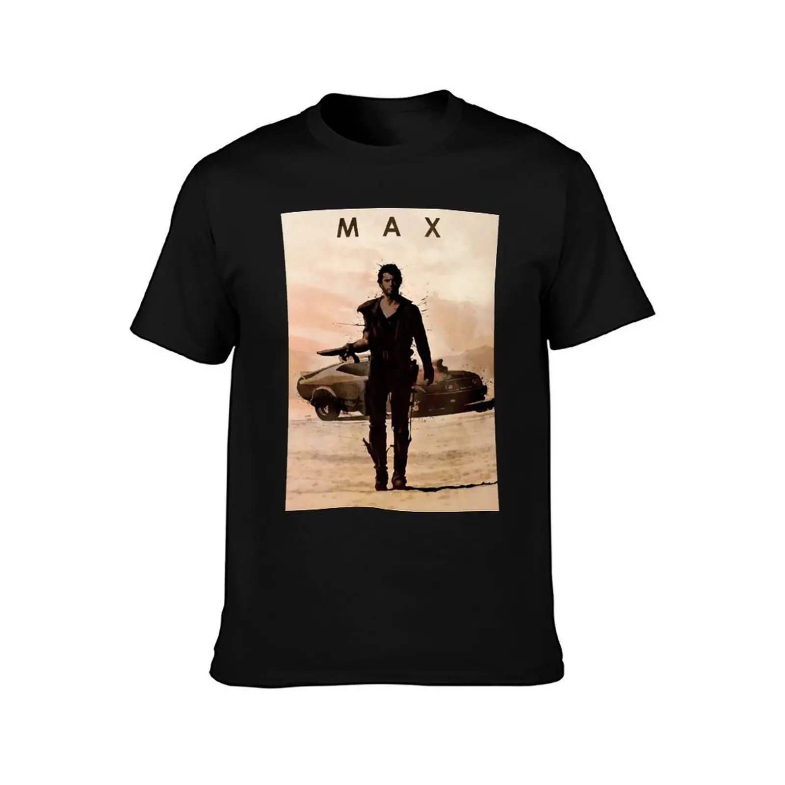 Max rockatansky- V8 Interceptor - Car Legends T-Shirt Summer Casual Cotton Tee Oversized Streetwear Tops Unisex Men Women