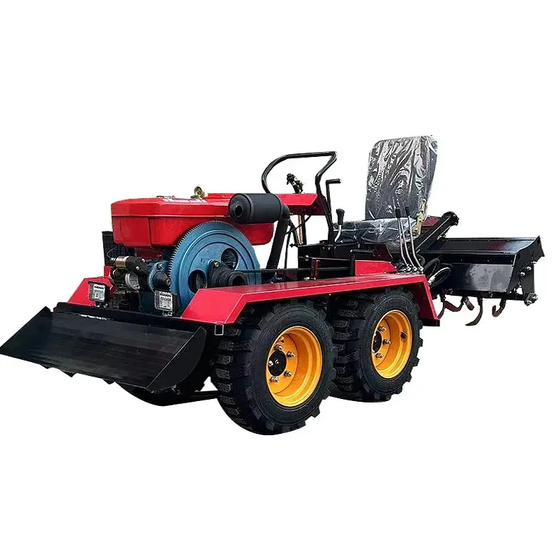 

Mini Tractor for Mountain Terraced Fields - Lightweight Small Plot Operation Machinery