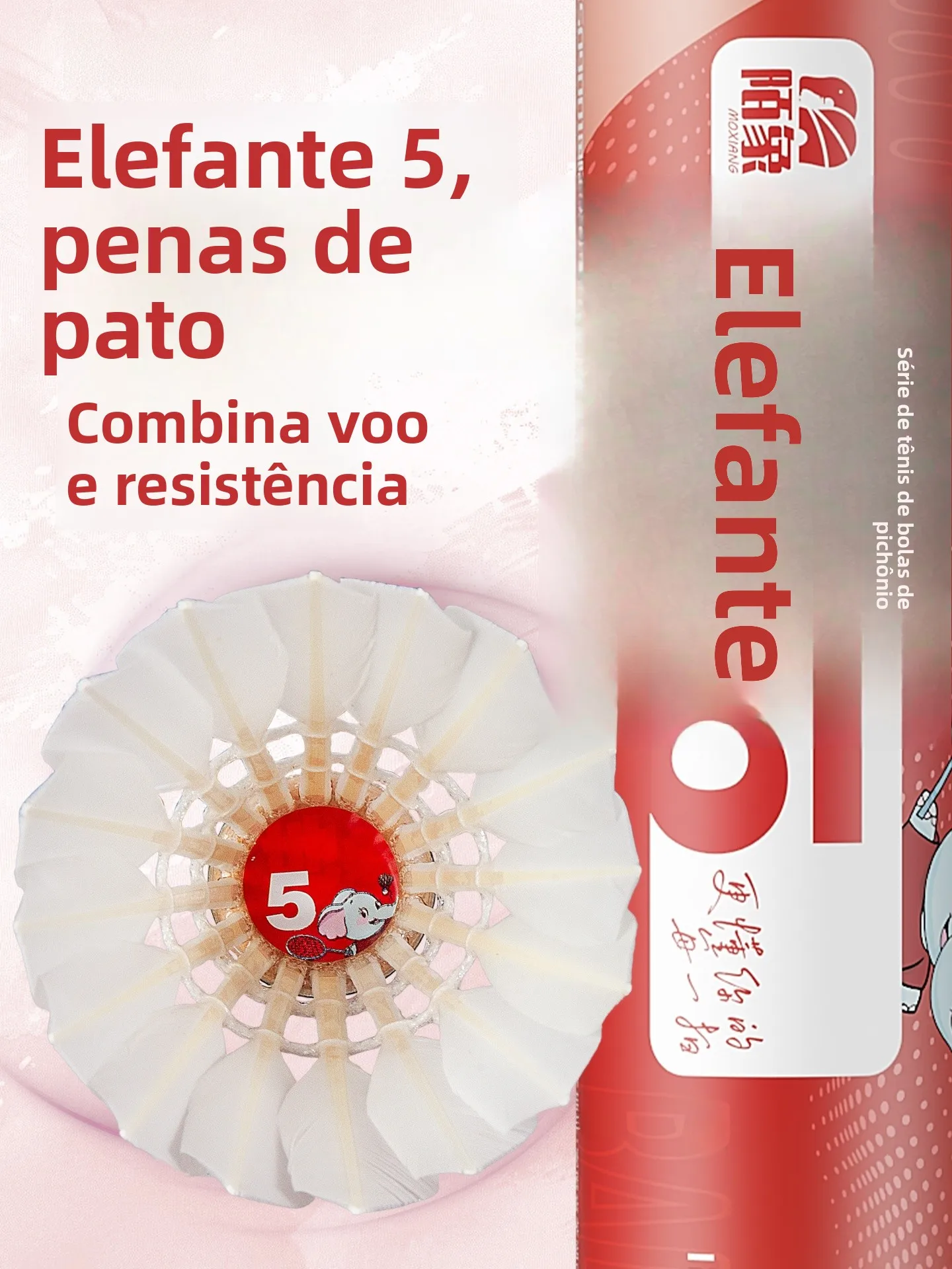 volano-professionale-da-badminton-5a-selezione-in-piuma-d'anatra-per-partite-allenamenti-e-competizioni-alta-stabilita-e-durata-del-volo