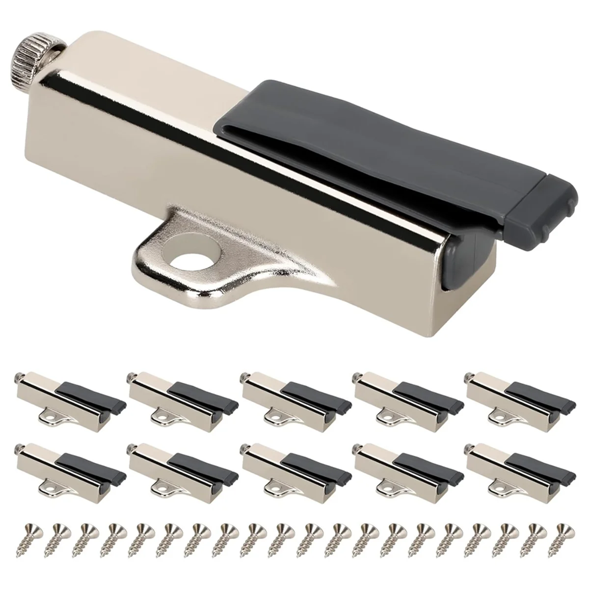 

The New 10Pack Soft Close Cabinet Damper for Cabinet Doors/Wardrobe Doors,Metal Soft Close Cabinet Door Damper with Screws