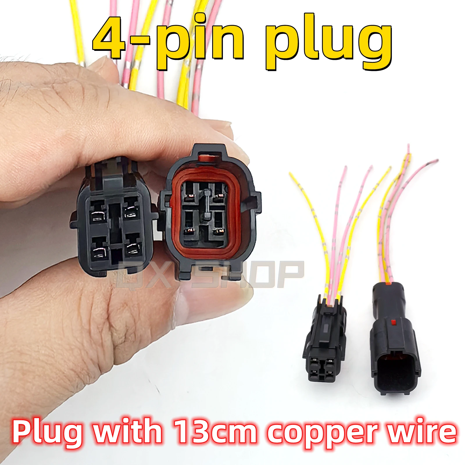 

4-Pin plug connector DJ7041Y-2-11/21 For Excavator Car sensor、solenoid valve、LED light Wire harness plug 7123(7222)-7444-30