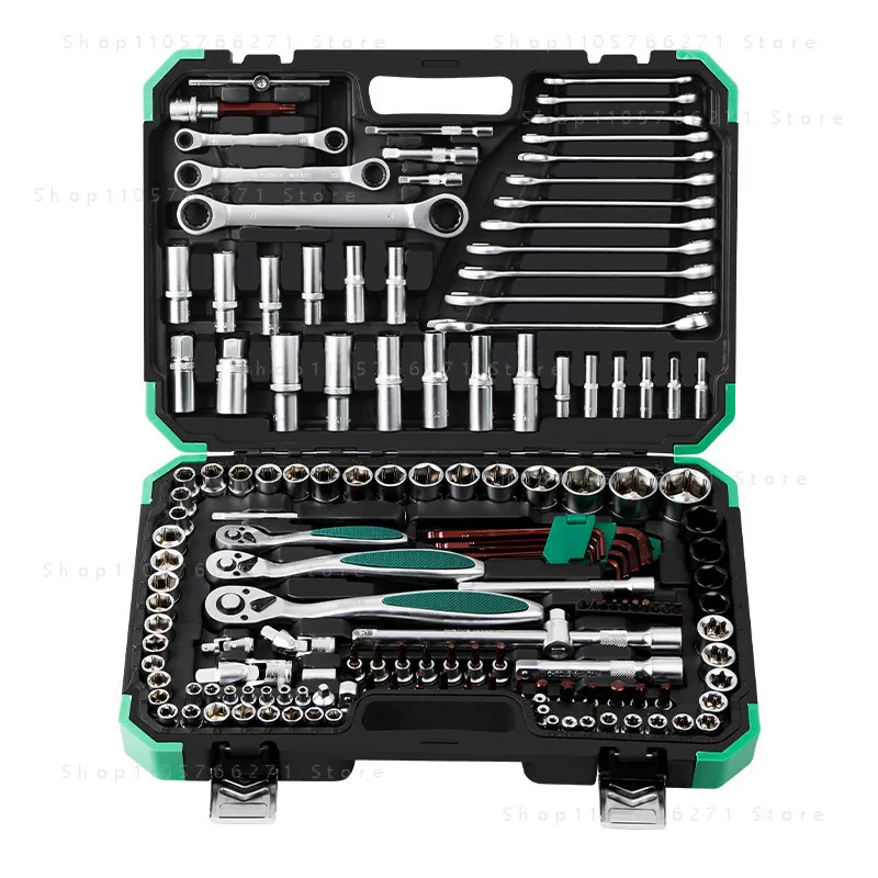 216 pieces of auto repair tool set socket wrench set