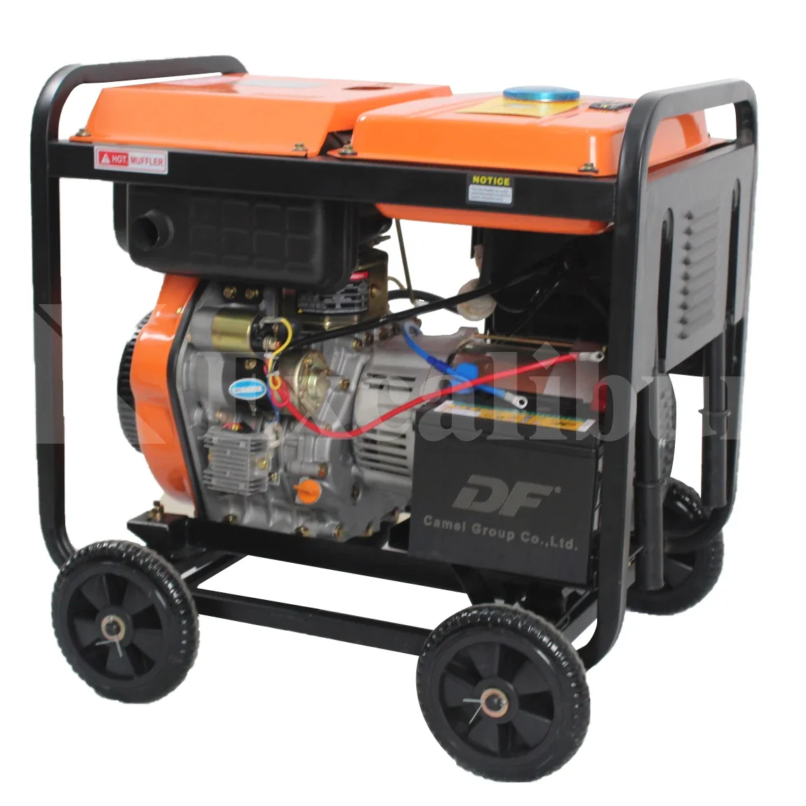 Produttori generatore diesel 5kva 6kw generatore elettrico diesel di tipo aperto super portatile