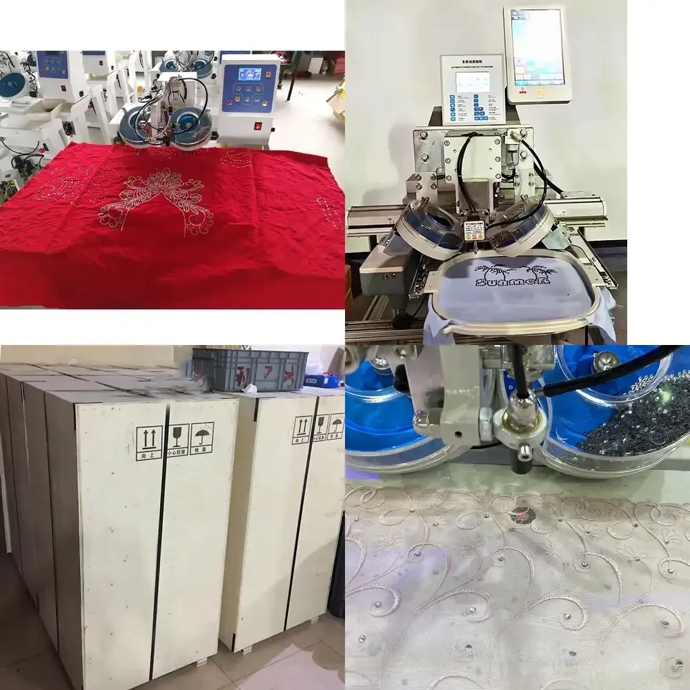 2026 Automatic Hotfix Rhinestone Fixing Machine for Heat Transfer Application for Clothing Embroidery Crafts DIY Sewing for T